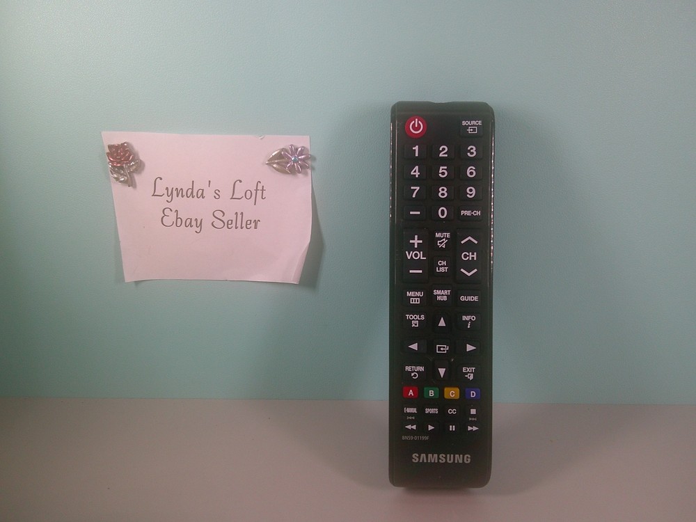 OEM Original Genuine Samsung BN59-01199F HDTV LCD Smart TV Remote Control