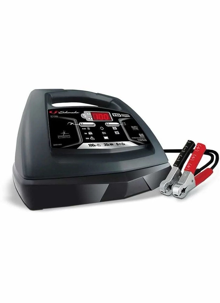 Schumacher Battery Charger Engine Starter 6-in-1 Electric Fully Automatic SC1308