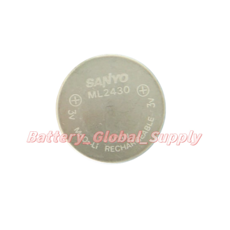 ML2430 FDK 3V 180mAh Rechargeable Button Battery Fast Shipping 1 PCS New