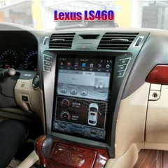 12.1” Android 9.0 Radio Tesla Vertical Screen Car Gps For Lexus Ls460 2006-2012