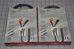 Bland new !!! Pair D’Addario Planet Waves Banana to Banana Speaker Cables 5 Ft