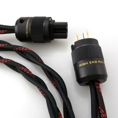 Audiophile Hiend US Braid OCC Power Supply Cord HiFi Audio Amplifier Power Cable