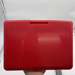 Sylvania SDVD9020C Red Portable DVD Player Swivel Screen With Remote