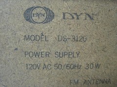 AWESOME VINTAGE DYN MODEL DS-3120 RECIEVER AM FM 8-TRACK PLAYER PHONO WOODGRAIN
