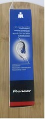Pioneer Ironman E3 Sports Earphones Blue, SE-E3M(L), New in Box