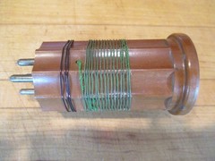 Hammarlund 1.5″ plug-in coil shortwave