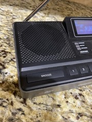 Sangean CL-100 Public Alert NOAA Weather Radio Clock – Tested & Working!