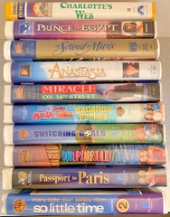 VHS Tapes – Various Titles / Genres / Years – YOU PICK – Disney / WB / Fox ++