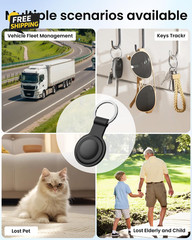 Mini GPS Tracker for Car Magnetic Real Time Locator No Monthly Fee Android iOS