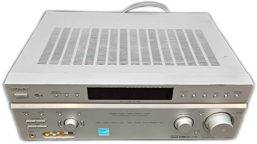Sony 7.1 Channel Stereo Receiver Dolby Digital STR-DE897