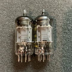 Rare NOS Yellow Mullard 12AX7 ECC83 Tubes MATCHED I61 12AX7A B339 7025 L@@K!