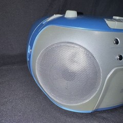 Y2K 2000s Emerson Sky Blue Radio CD Cassette – CASSETTE NEEDS WORK -READ DESC