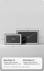 Amazon Echo Show 15 2nd Gen 15.6″ Full HD Smart Display Alexa Fire TV NEW Sealed