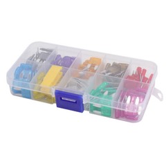 120pcs MINI Blade Fuse Assortment Auto Car Motorcycle SUV FUSES Kit APM ATM UTV