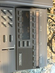 Vintage PHONEMATE DIGITAL ANSWERING MACHINE Adam ADVANCED Phone Tapeless VIDEO