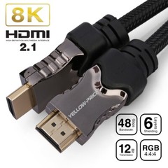 [NEW] 8K HDMI 2.1 Cable 1.5ft 3ft 6ft 10ft Ultra High Speed 48Gbps UHD HDR Lot