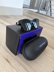 Nreal Air AR Smart Glasses NR-7100RGL Black w/ Box & Case – Excellent