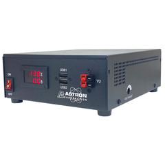 Astron SS-50M-AP , 13.8V DC Power Supply 40A Continuous (50A Peak) – Meters
