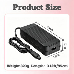 42V Adapter Charger for Jetson Pixel Hiboy S22 Electric Skateboard
