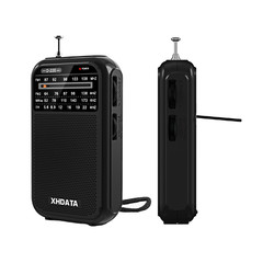 AM/FM/SW Portable Radio D220 Shortwave Receiver Pocket Radio Battery Operated US