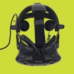 HTC Vive VR Virtual Reality Headset w/ Audio Headband Black #U9487