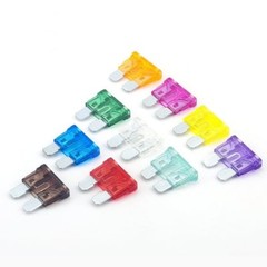 100pcs Assorted Auto Car Standard Blade Fuse 2,3,5,7.5,10,15,20,25,30 35 AMP