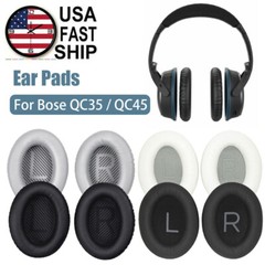Ear Pads Soft Cushion Headphones For Bose QuietComfort QC35 / QC45 Replacement