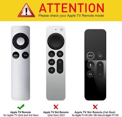 Protective Case for Apple TV 2 / 3 Remote Controller Shockproof Silicone Cover