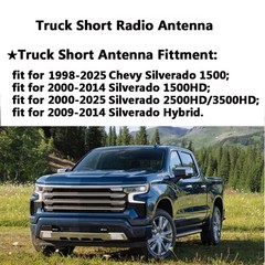 for GM Truck Short Antenna Fit for GMC Sierra and Chevy Silverado All Models …