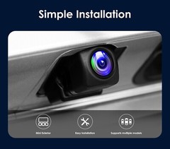 AHD 720P /CVBS Car Reverse Backup Rear View Camera Waterproof Night Vision Lens