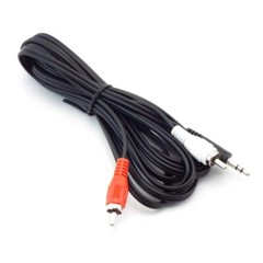 1M/1.5M/3M 3.5mm male Plug Jack To Dual 2 RCA Male connector Stereo Audio Cable