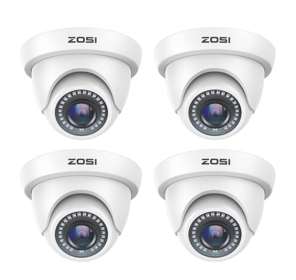 ZOSI 4-in-1 TVI 1080P Waterproof CCTV Outdoor Home Surveillance Security Camera