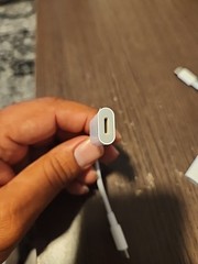 2 USB C to Lightning Audio Adapter USB Type C Male 2 Lightning Female Earphone C