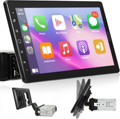 10.1″ 1 DIN Car Stereo Radio Apple Carplay Android Auto Bluetooth FM USB AUX