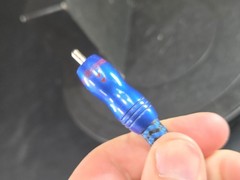 AudioQuest Diamondback RCA Audio Interconnect Cable 6FT 6IN Blue Black FAST SHIP