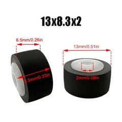 Pinch roller 13 x 8.3 x 2 mm for Sony TC-WRxxx TC-WEXX cassette deck Sharp