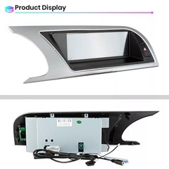 USED 8.8″ Car Stereo Radio Android Double DIN 8+128G For 08-16 AUDI A4 S4 A5 MMI