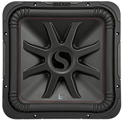 Kicker 45L7R154 Car Audio L7R Square 15″ Sub 1800W Dual 4 Ohm Subwoofer L7R15