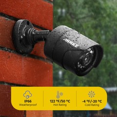 ANNKE 4IN1 1080P HD TVI/AHD/CVI/CVBS Security Bullet Camera Outdoor Night Vision