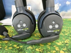 EARTEC UL2S Ultralite HD 2-Person Full Duplex Wireless Intercom Headset W/Case