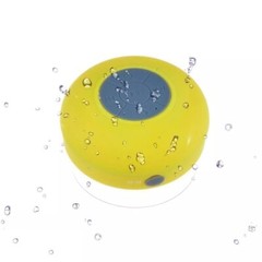 Waterproof Wireless Bluetooth Handsfree Mic In-Car / Shower Mini Suction Speaker