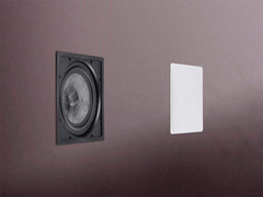 Carbon Fiber In-Wall Speaker – 10 Inch (Each) 300 Watt Subwoofer, Easy Install f