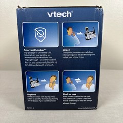 VTech 5 Handset Phone System Silver IS8151-5 Super Long Range Bluetooth NEW
