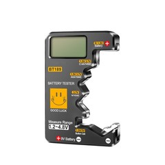 ABS Plastic Battery Tester For AAA C D 9V 3V Coin Cell CR2032 AG Series Small