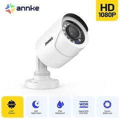 ANNKE Home Security Surveillance Camera 1080p HD 4IN1 Outdoor EXIR Night Vision