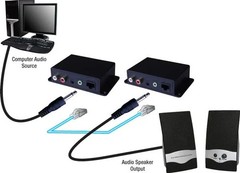 Vanco Analog Audio over Cat5e/Cat6 Cable Extender Part: 280535