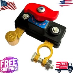 1Pcs Universal Battery Disconnect Switch 12V / 24V Cut Off Isolator for Cars RV