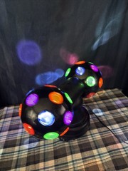 Vintage 2000s Double Disco Rotating Balls KDS-874 S5