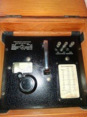 GENERAL CONCORD PRECISION CAPACITOR 722-ME, S/N 9132, 1962 U.S.A., IN WOODEN BOX