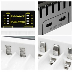 Intelligent Battery Charger 4Slot For AA&AAA NI-CD/MH Rechargeable Batteries Lot